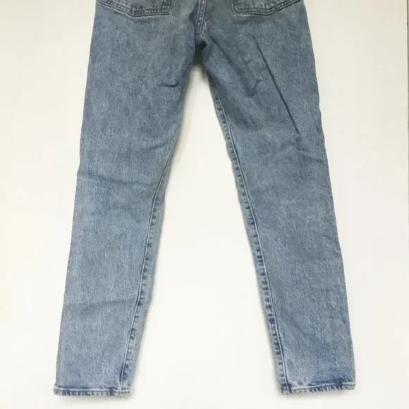 Levi's Premium Wedgie Blue Denim Jeans Pants Size 24 - Picture 4 of 13